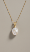 Baroque Pearl Cascade Necklace