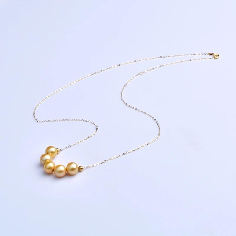 18K Gold AU750 South Sea Pearl Pendant Necklace