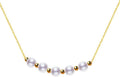 Smile natural freshwater pearl necklace pendant