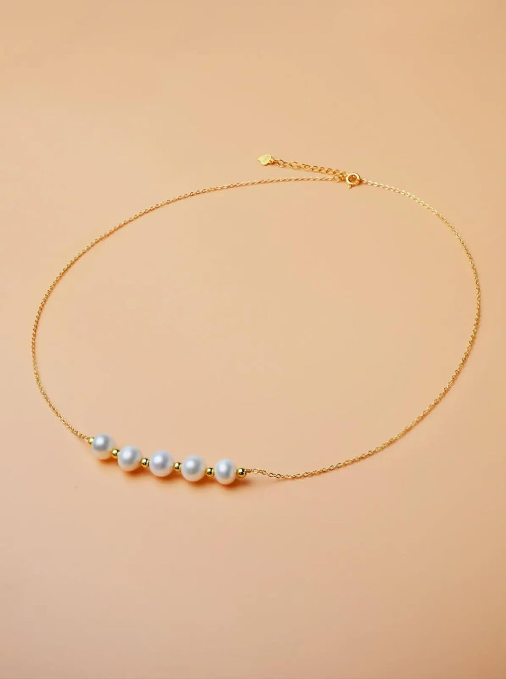 Smile natural freshwater pearl necklace pendant