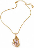 Natural Freshwater Baroque Pearl 14K Gold Filled Necklace