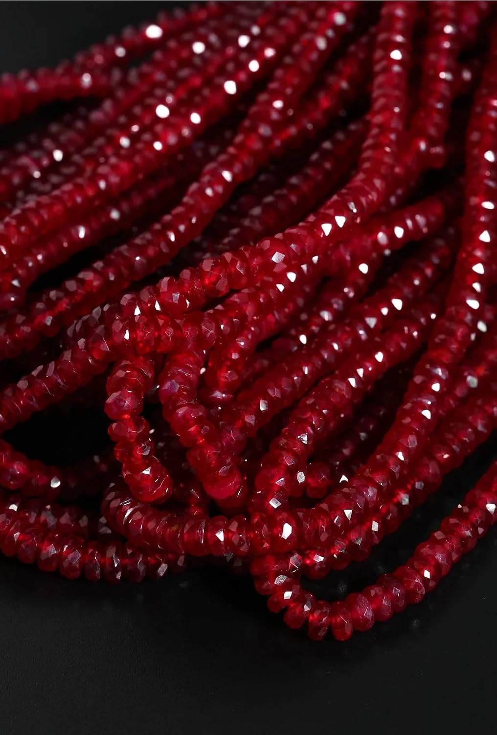 18K Gold Natural Ruby Bracelet