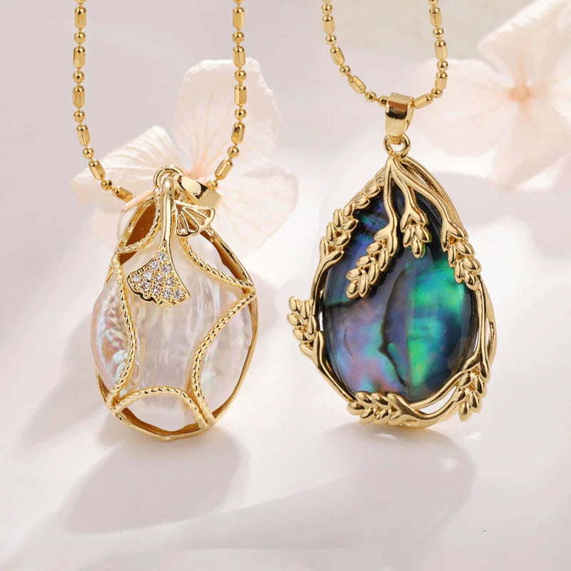 Luxury Large Baroque Pearl Necklace for Women