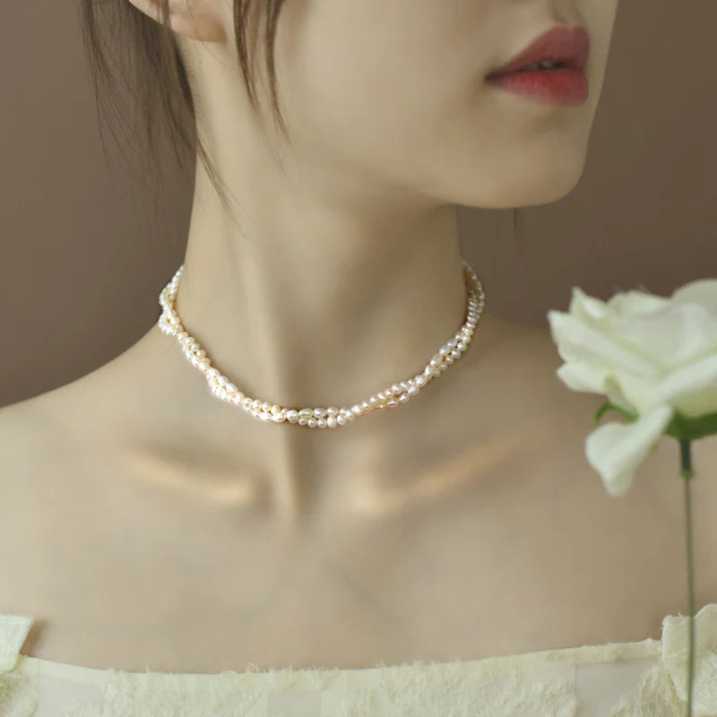 Natural Freshwater Pearl Necklace