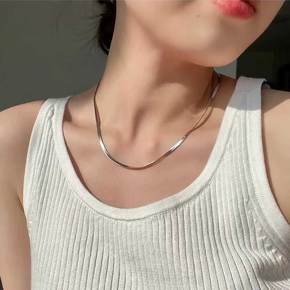 9-10mm Real Seawater Tahitian Black Pearl with 925 Silver Snake Chain Pendant