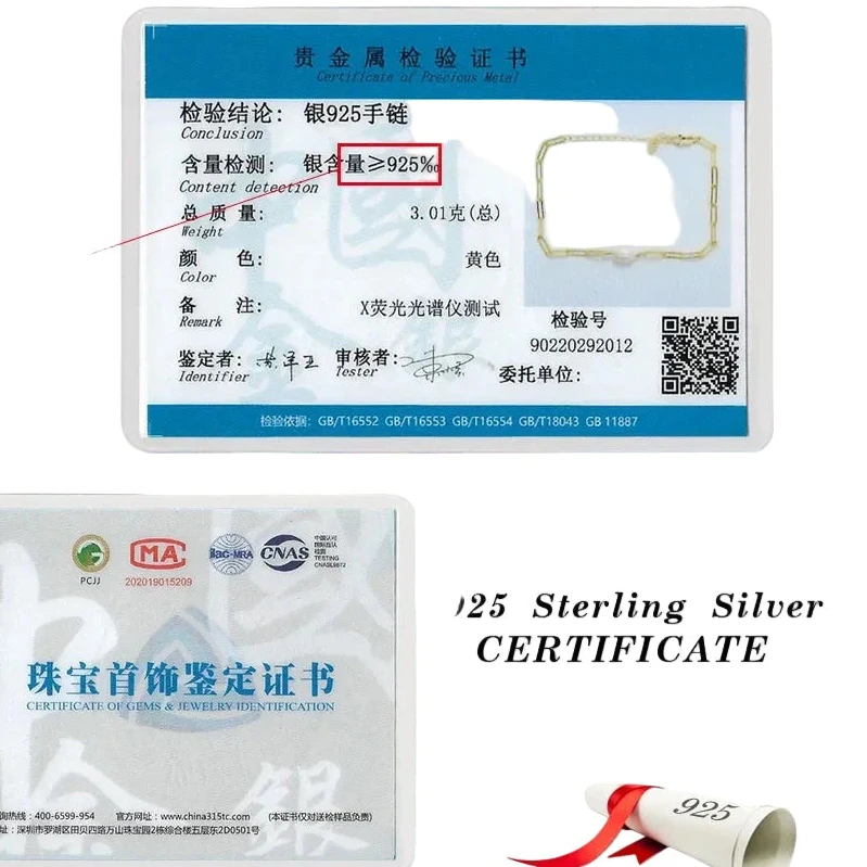 925 Sterling Silver Natural Freshwater Pearl with Paperclip Vintage Chunky Link Chain Bracelet