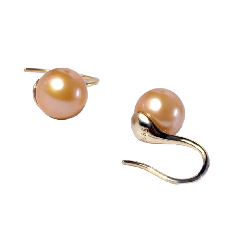 Natural South sea Pearl S925 Earrings