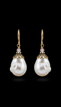 Baroque Pearl Drop Earrings