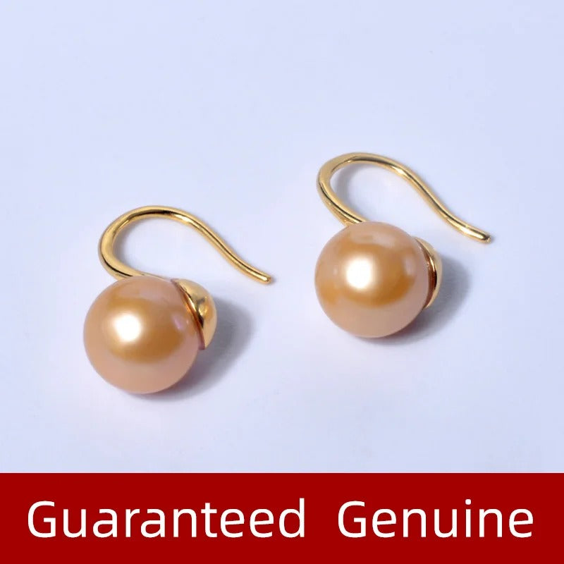 Natural South sea Pearl S925 Earrings