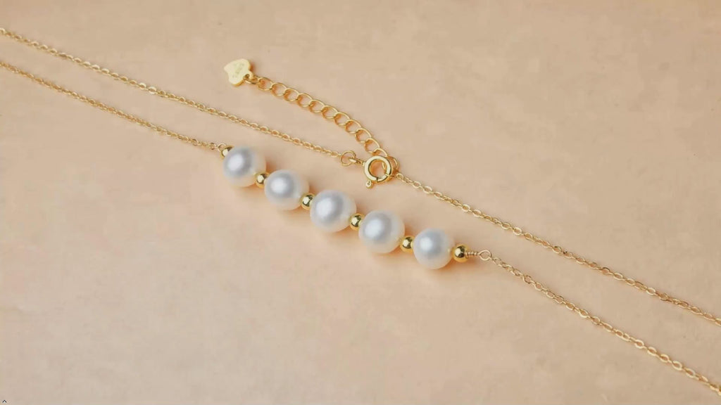 Smile Natural Freshwater Pearl Necklace Pendant