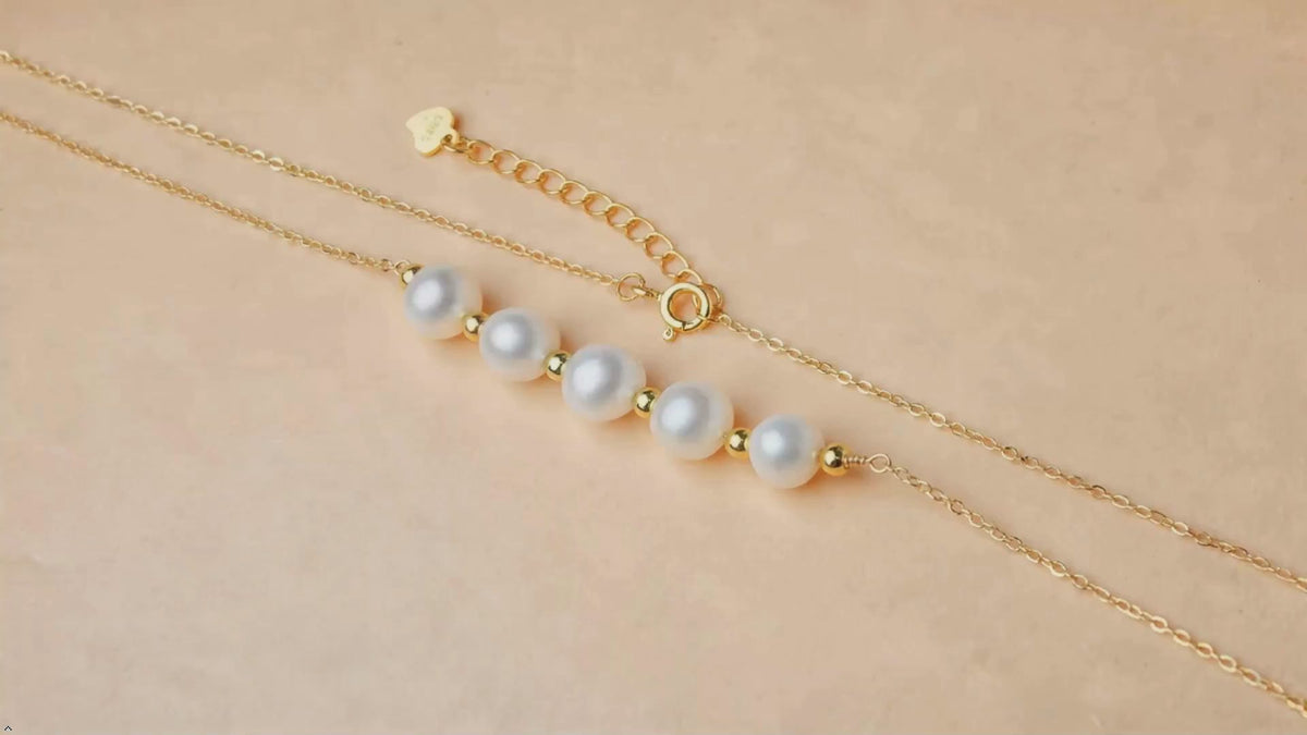 Smile Natural Freshwater Pearl Necklace Pendant