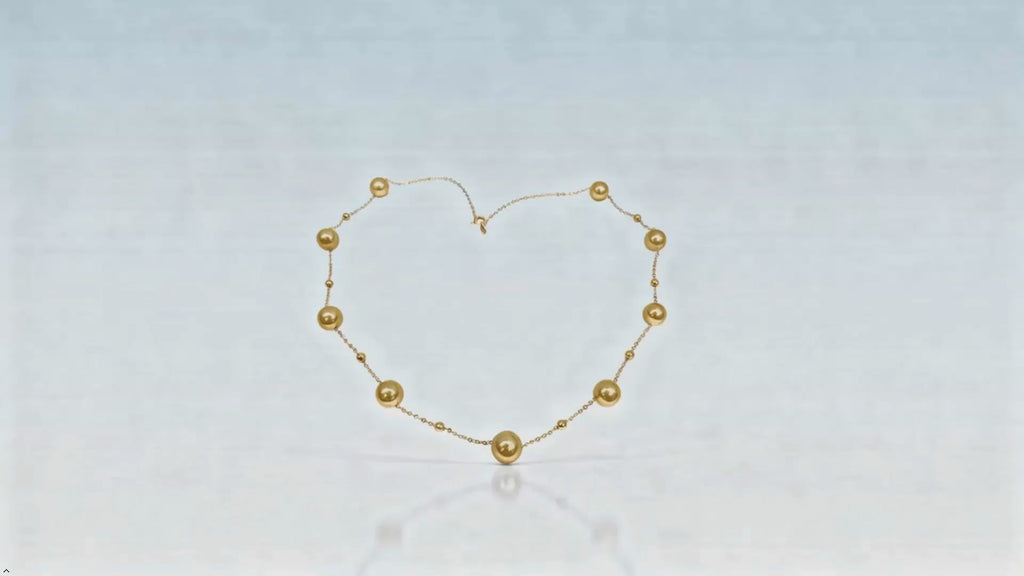 Natural Southsea Sea Gold Pearl Necklace pendant
