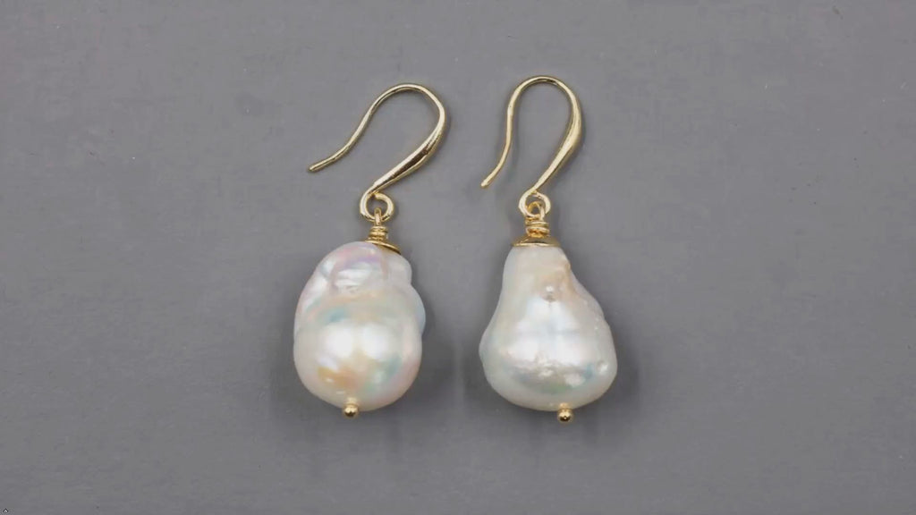 Freshwater Jewelry Sets White Baroque Pearl